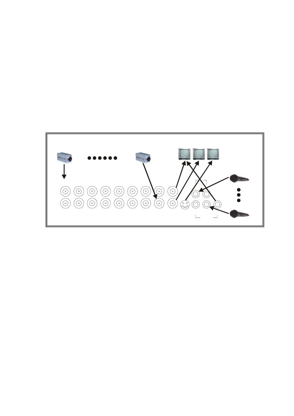 1 back panel and connection terminals, 2 video and audio connection, 3 alarm connection | Q-See QSD2216 User Manual | Page 9 / 52