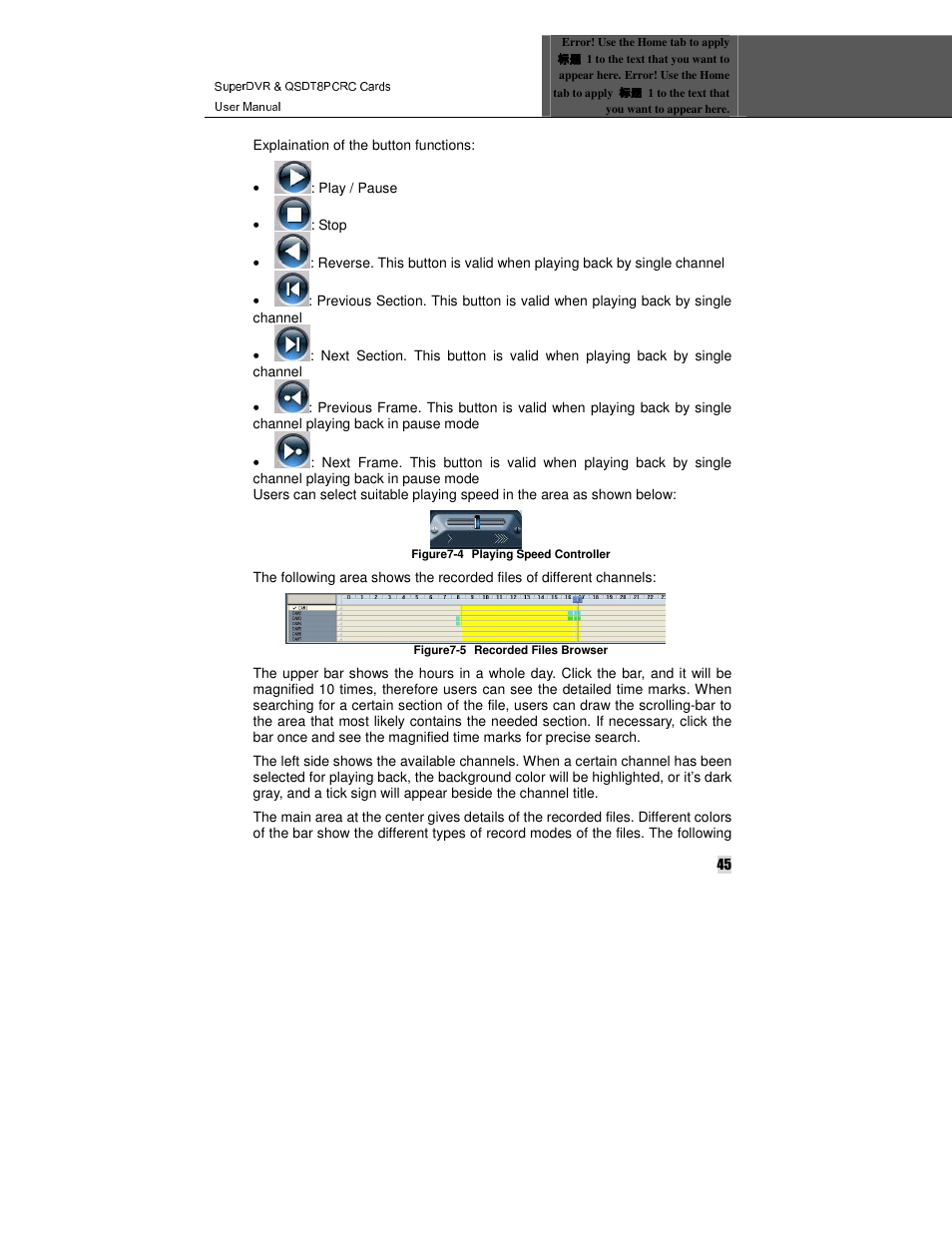 Q-See QSDT8PCRC User Manual | Page 45 / 104