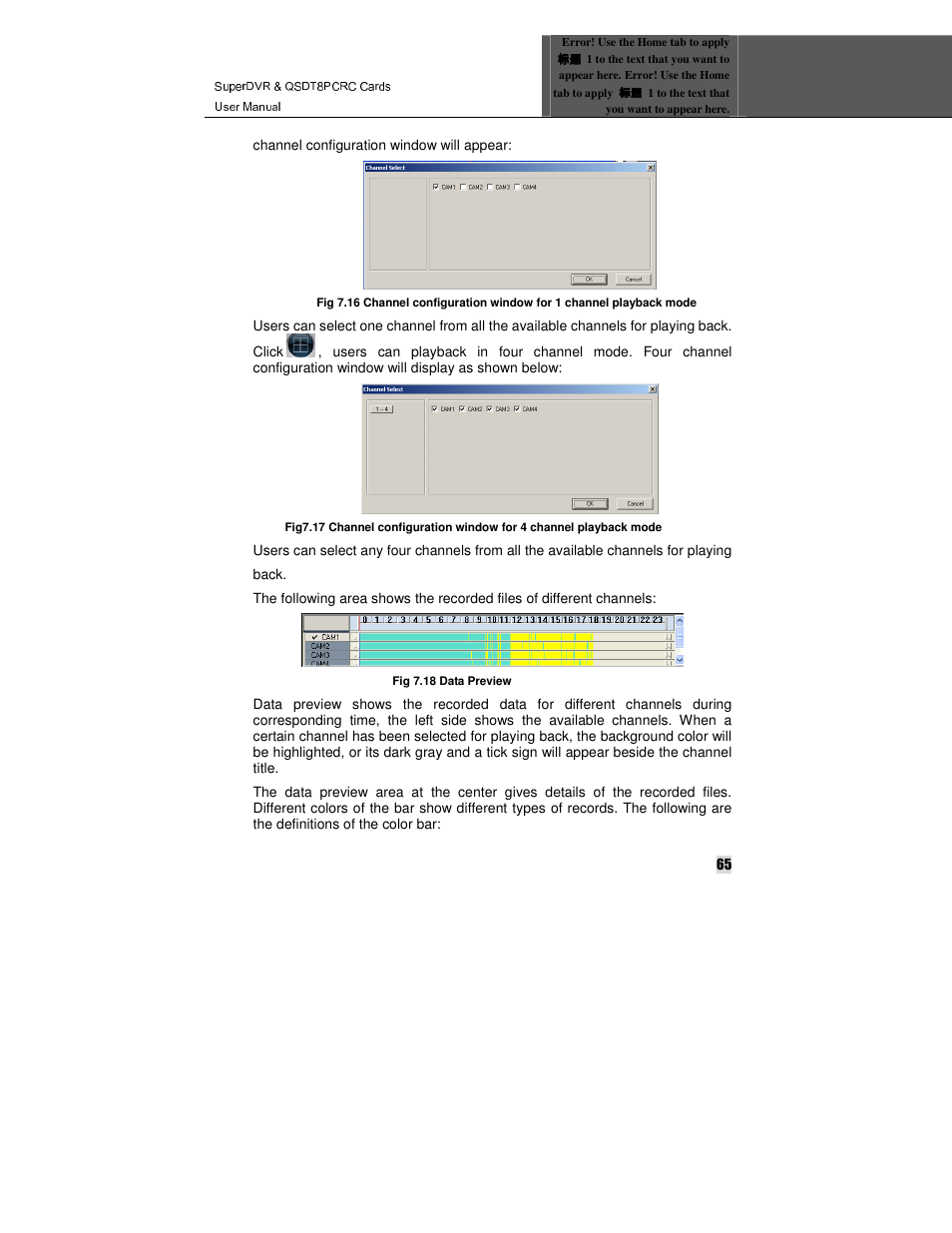 Q-See QSDT8PCRC User Manual | Page 65 / 104
