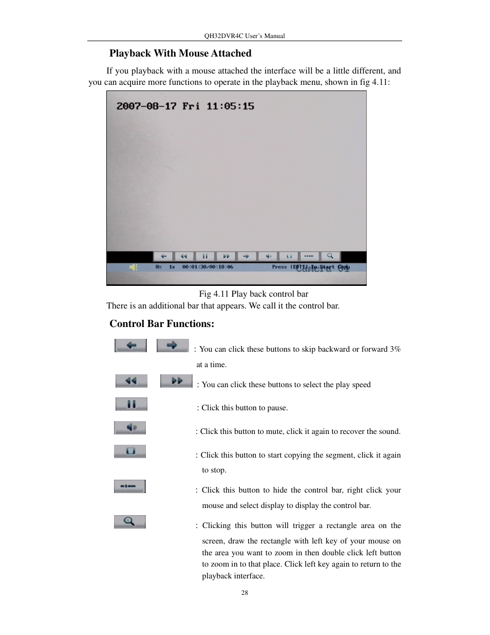 Q-See QSC26404 QH32DVR4C User Manual | Page 28 / 90