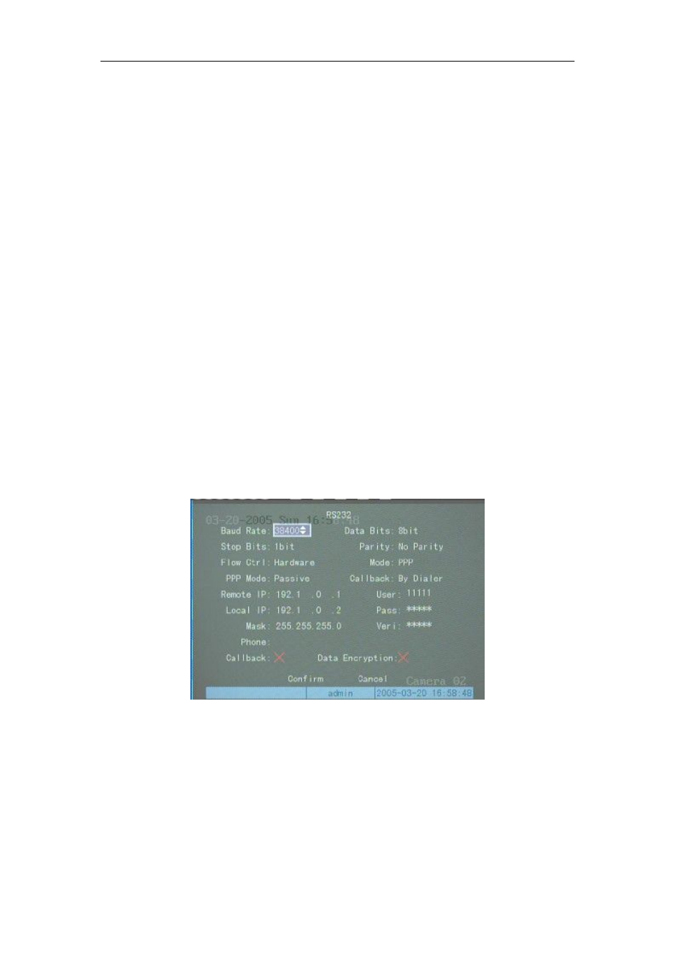 Example: ppp (modem) passive dialup through pstn | Q-See QSD42908 User Manual | Page 72 / 100