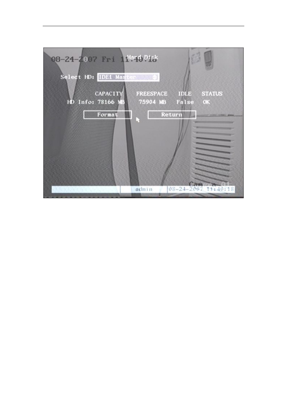 3hard disk management, 4 stop alarm out, 5 reboot | 6 power off, Hard disk management, Stop alarm out, Reboot, Power off, 3 hard disk management | Q-See QSD42908 User Manual | Page 78 / 100