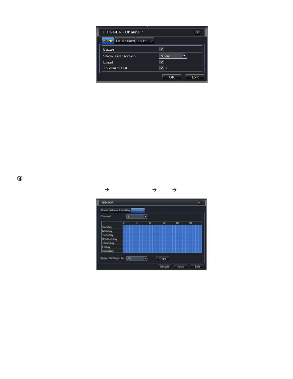 2 motion | Q-See QT528 User Manual | Page 29 / 98