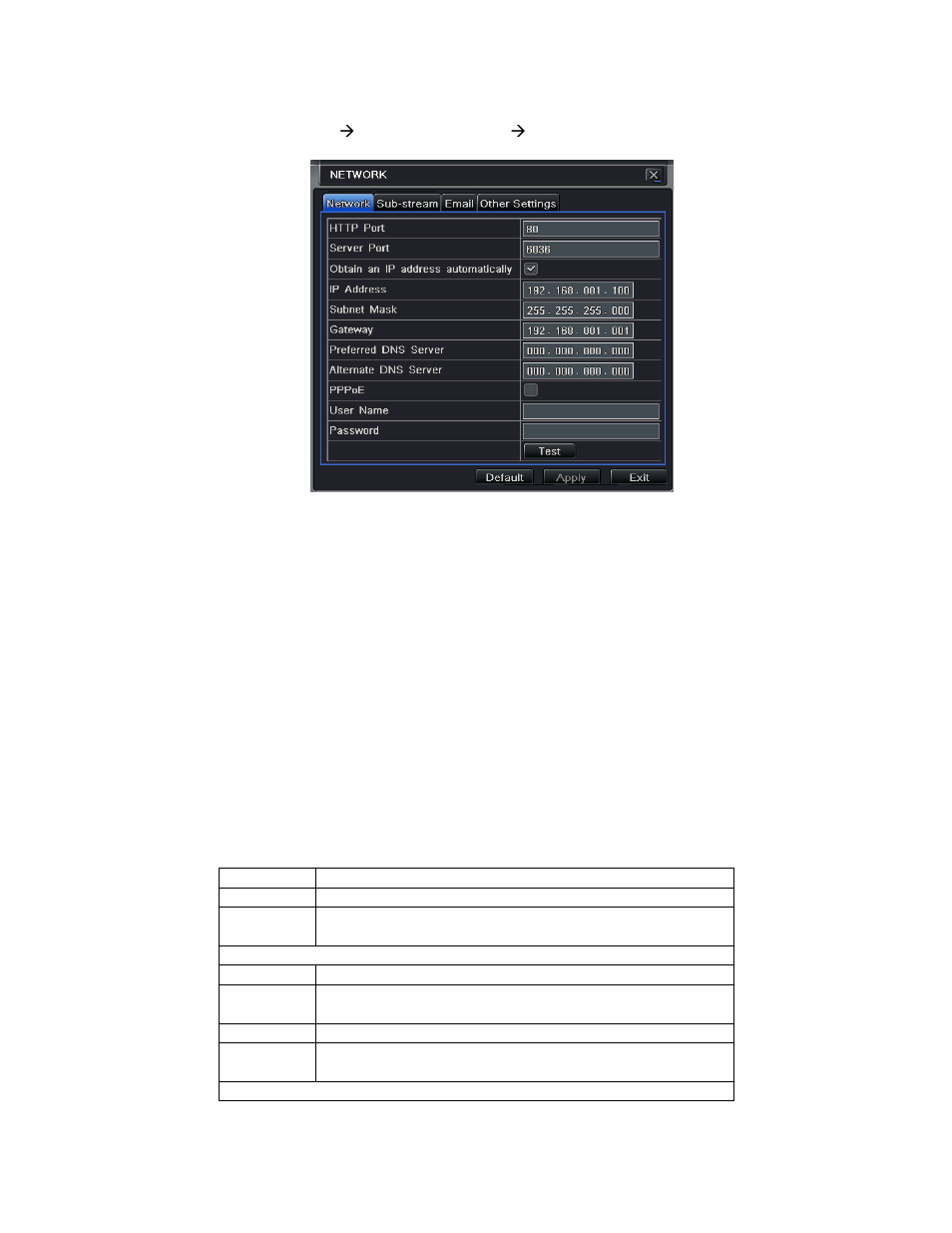 1 network | Q-See QT528 User Manual | Page 34 / 98