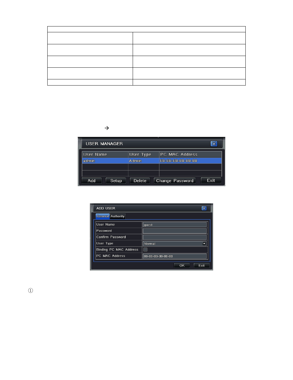 7 user management configuration | Q-See QT528 User Manual | Page 37 / 98