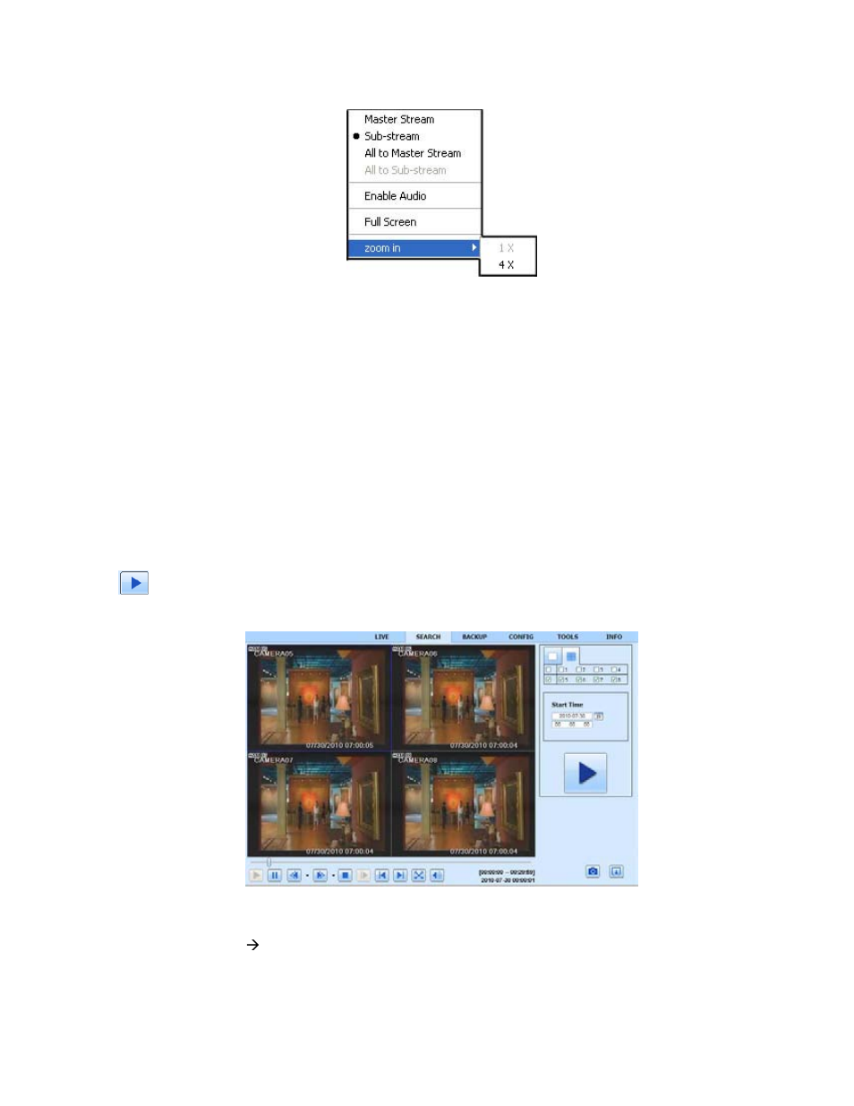 6 remote playback and backup, 1 remote playback | Q-See QT528 User Manual | Page 68 / 98
