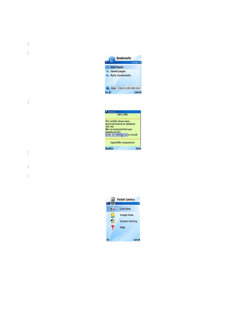 2 phones with symbian, Phones with symbian | Q-See QT528 User Manual | Page 75 / 98