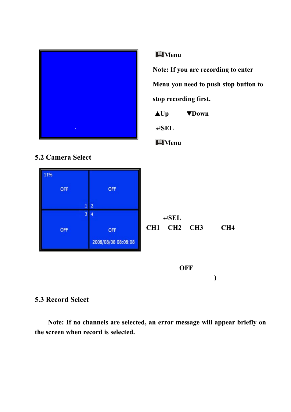 Q-See QSD004C4-250 User Manual | Page 9 / 23