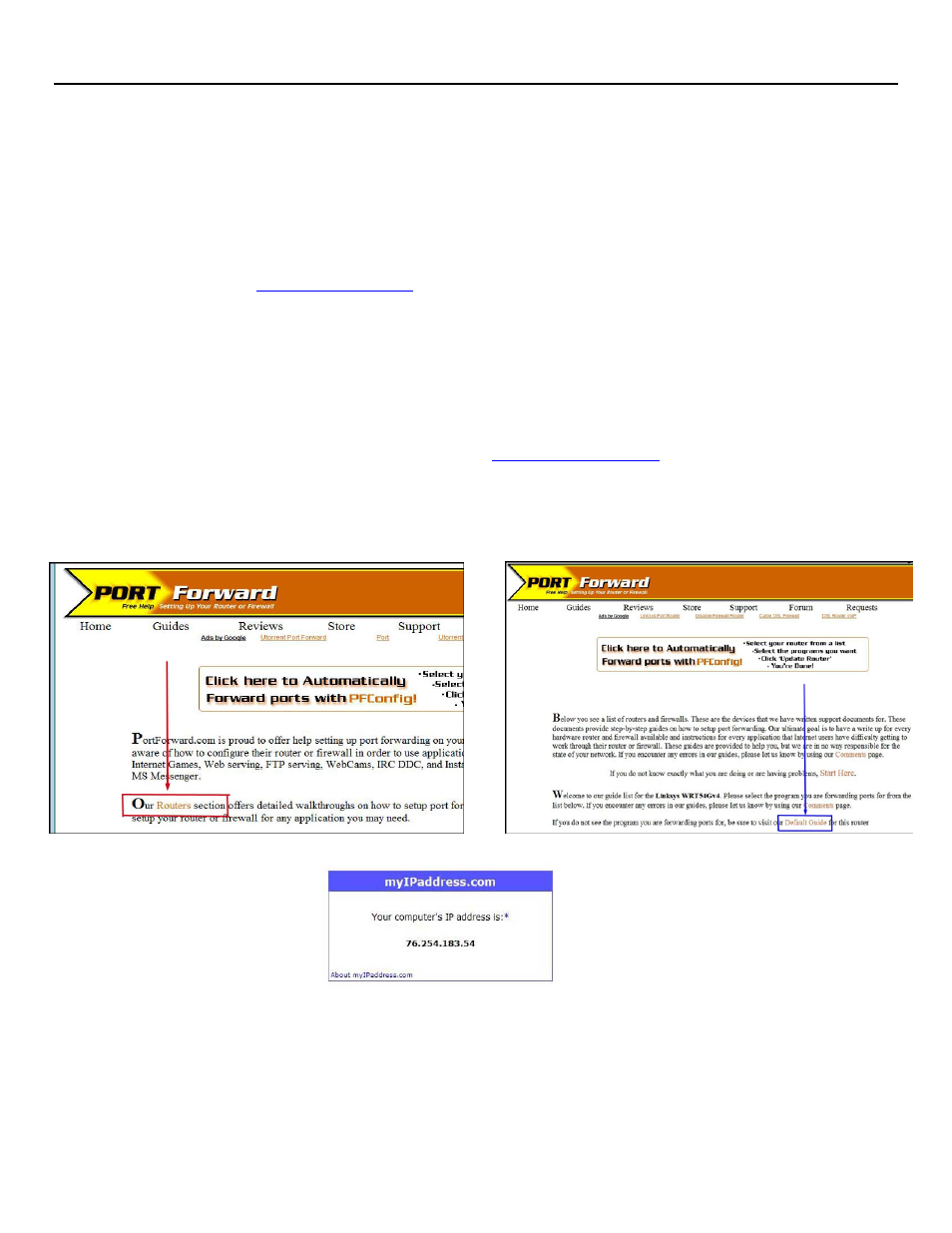 Port forwarding, Qr404 user manual | Q-See QR404 User Manual | Page 17 / 46