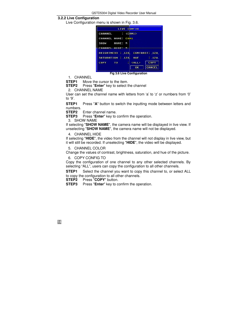 Q-See QSTD5304 User Manual | Page 14 / 61