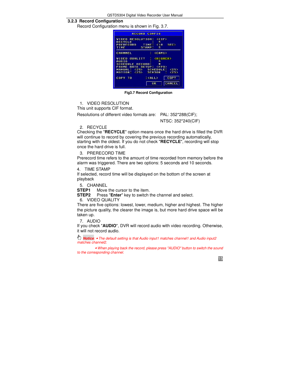 Q-See QSTD5304 User Manual | Page 15 / 61