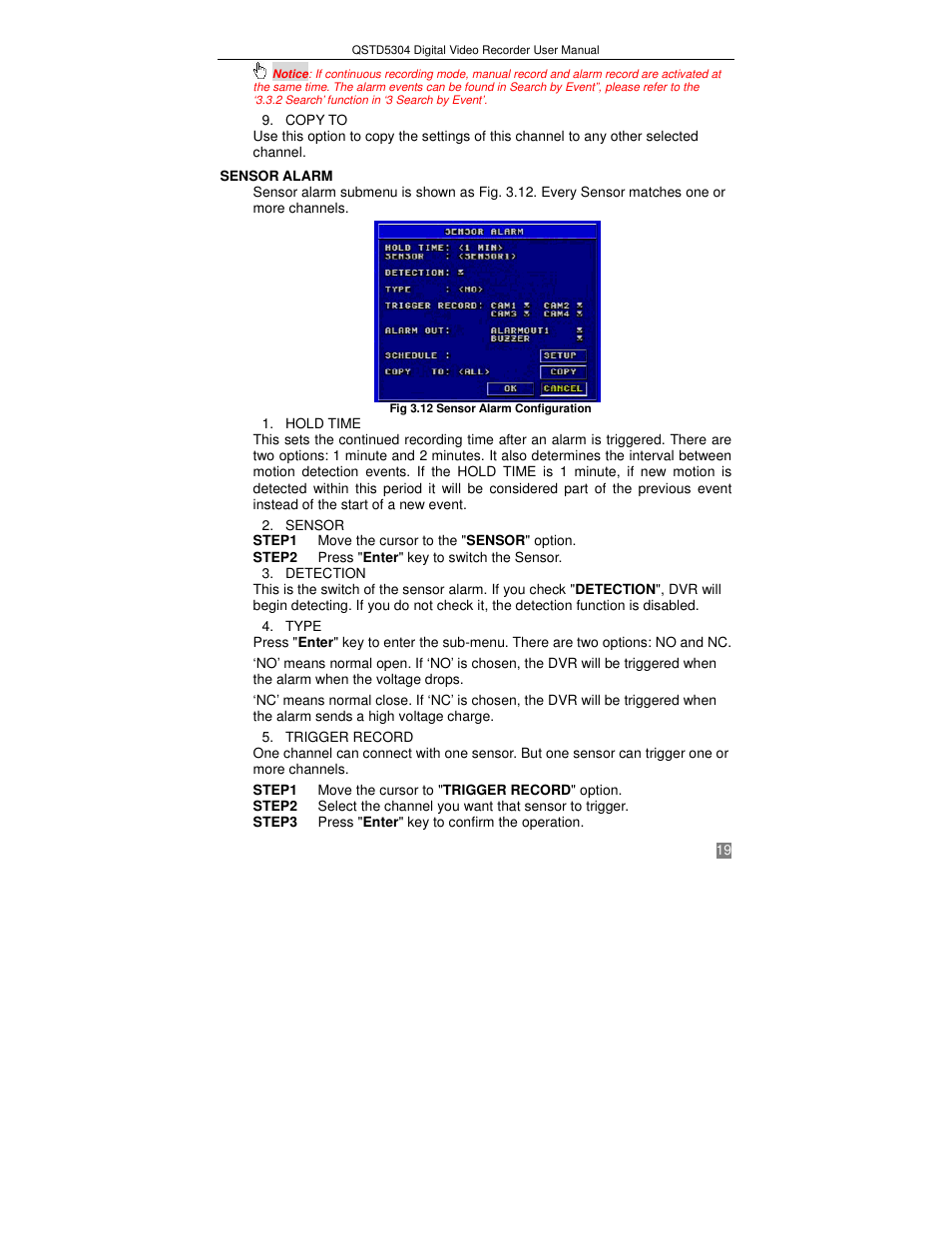 Q-See QSTD5304 User Manual | Page 19 / 61