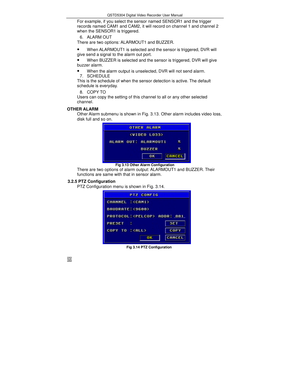 Q-See QSTD5304 User Manual | Page 20 / 61