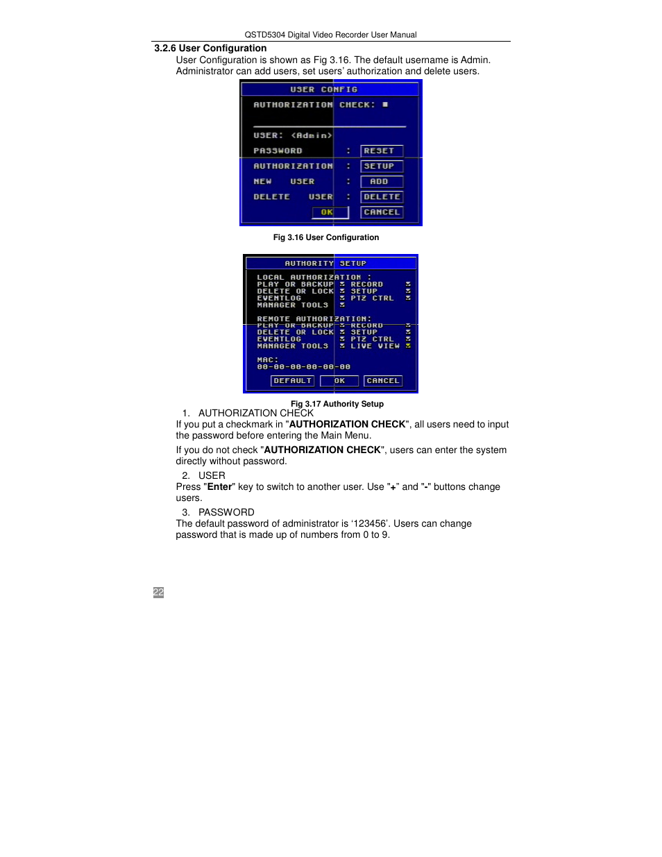 Q-See QSTD5304 User Manual | Page 22 / 61