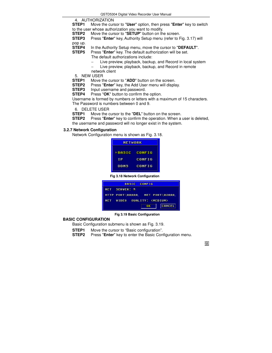 Q-See QSTD5304 User Manual | Page 23 / 61