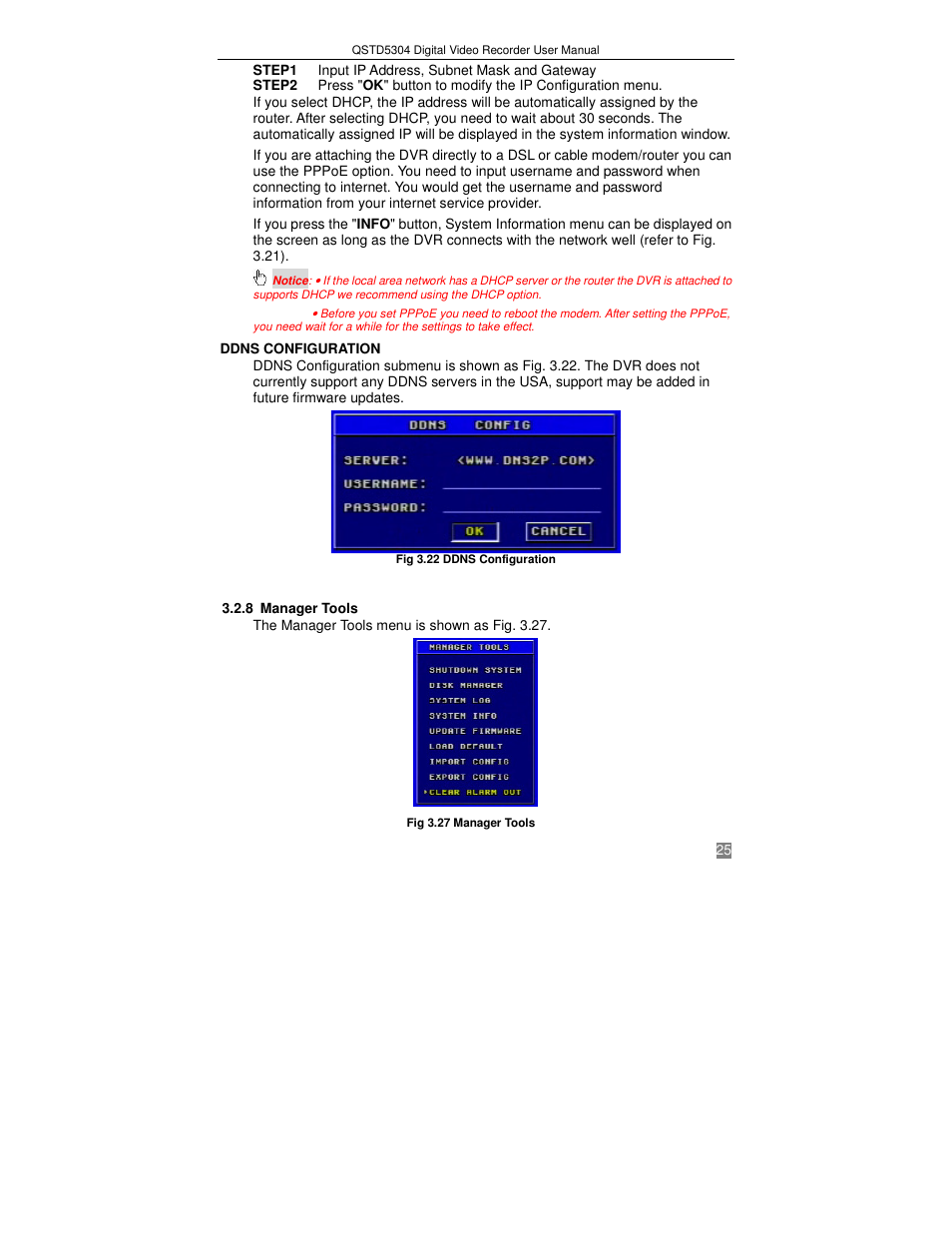 Q-See QSTD5304 User Manual | Page 25 / 61