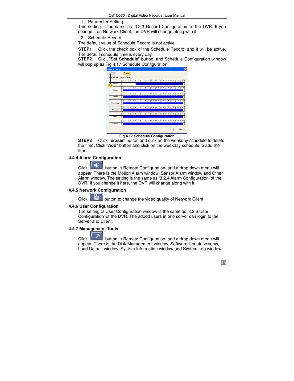 Q-See QSTD5304 User Manual | Page 45 / 61