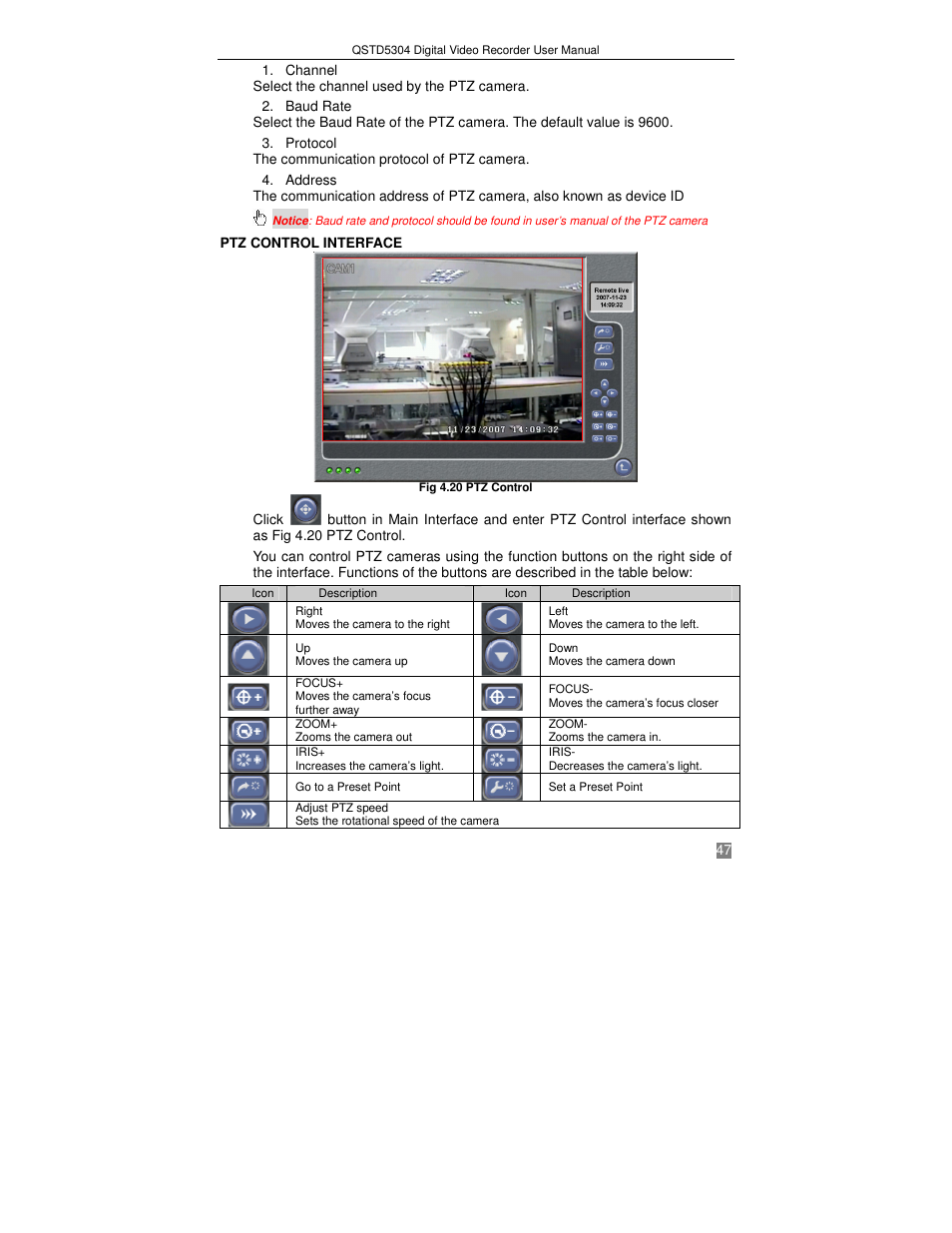 Q-See QSTD5304 User Manual | Page 47 / 61