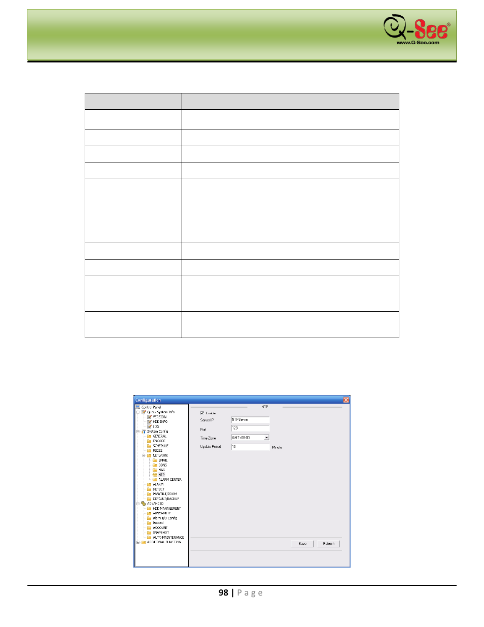 Web operation | Q-See QC40198 User Manual | Page 107 / 141