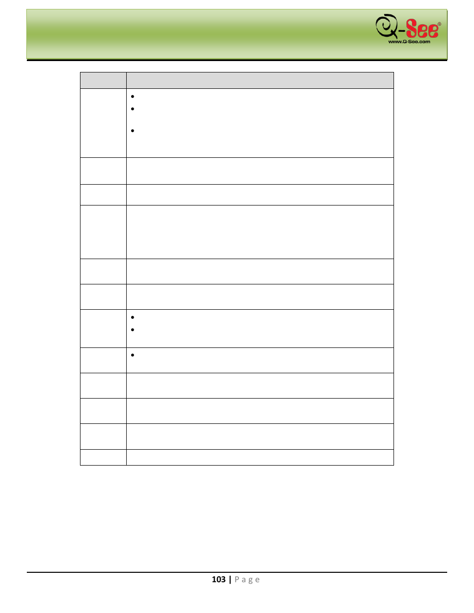 Web operation | Q-See QC40198 User Manual | Page 112 / 141
