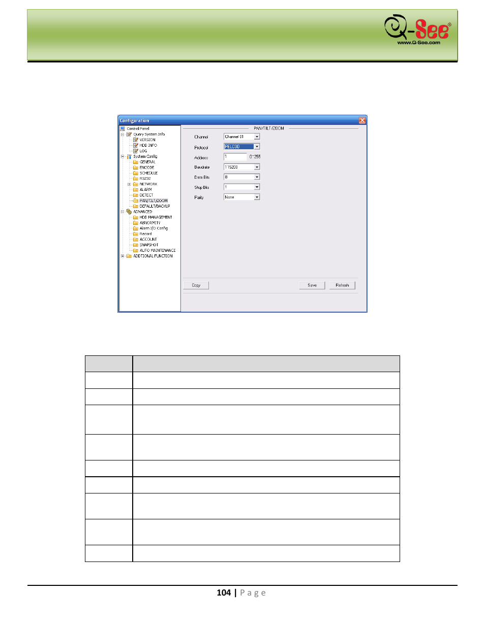 Web operation | Q-See QC40198 User Manual | Page 113 / 141