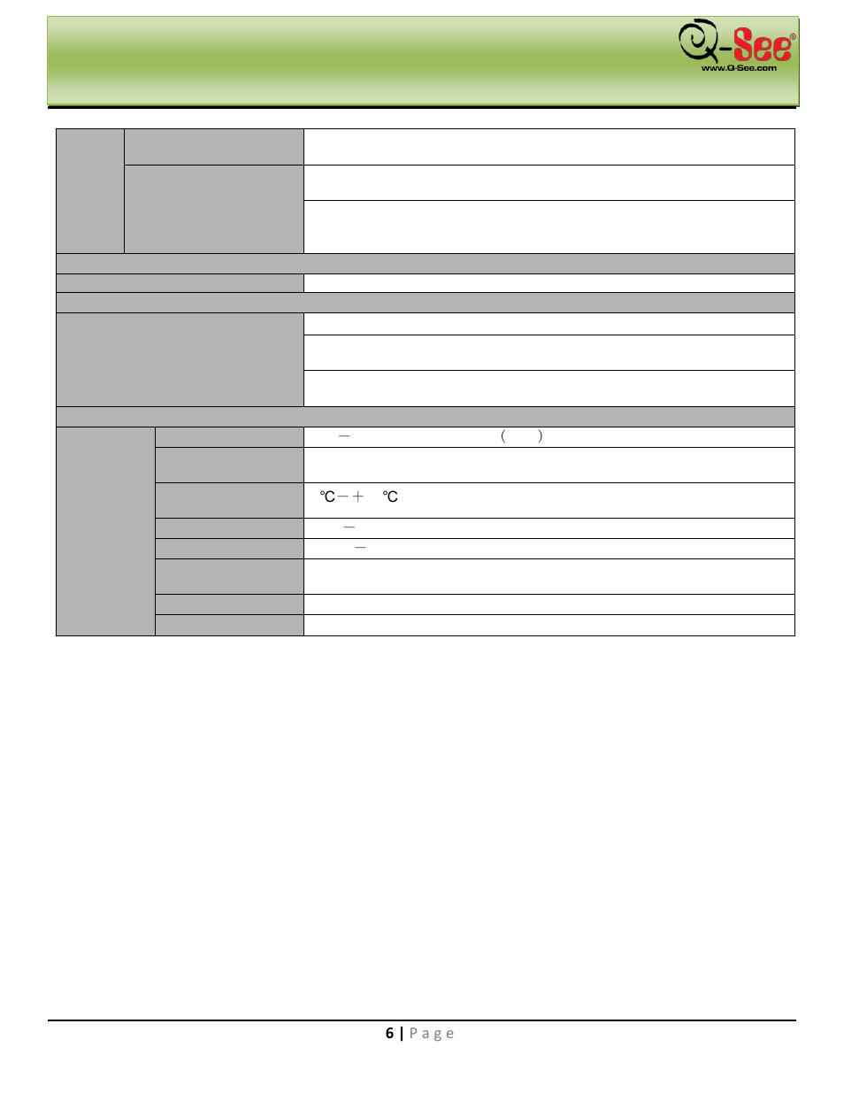 Features & specifications | Q-See QC40198 User Manual | Page 15 / 141