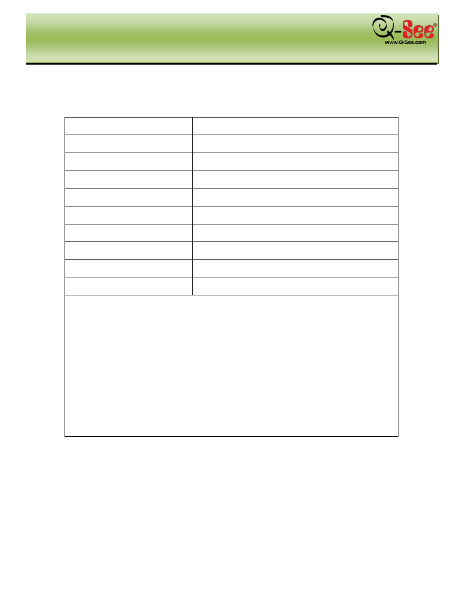 Product registration, Customer information card | Q-See QC40198 User Manual | Page 5 / 141