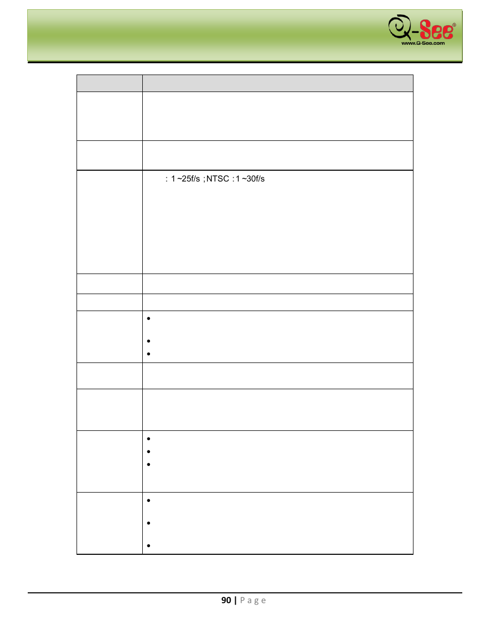 Web operation | Q-See QC40198 User Manual | Page 99 / 141