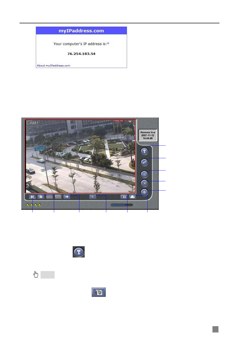 Main interface, Login, Press "enter" key to login | Snap picture, Parameter settings, 2 main interface, 1 login, 2 snap picture, 3 parameter settings | Q-See QSDF8204 User Manual | Page 37 / 61