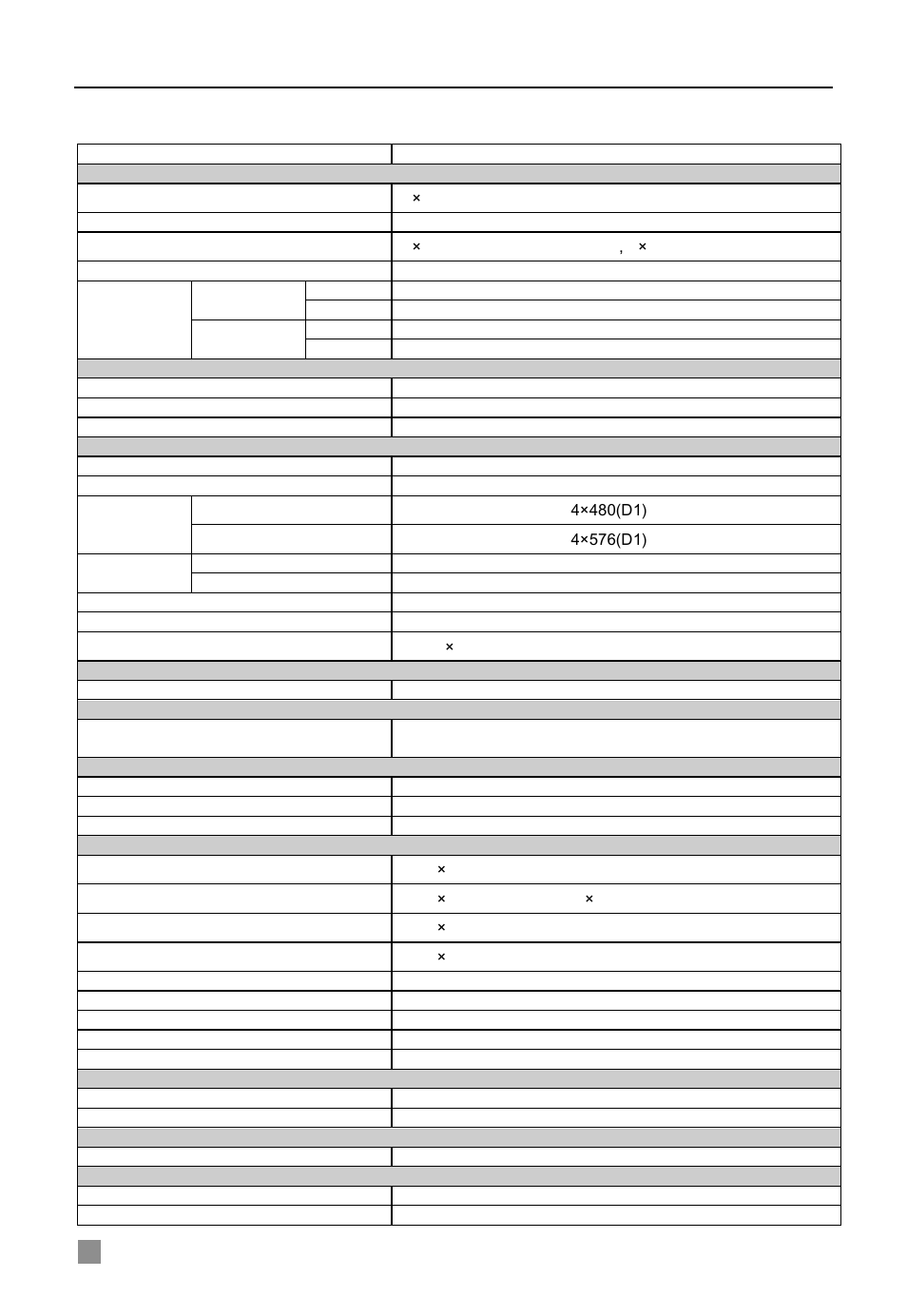 Standards & specifications, Appendix a, Standard & specifications | Appendix a standards & specifications | Q-See QSDF8204 User Manual | Page 58 / 61