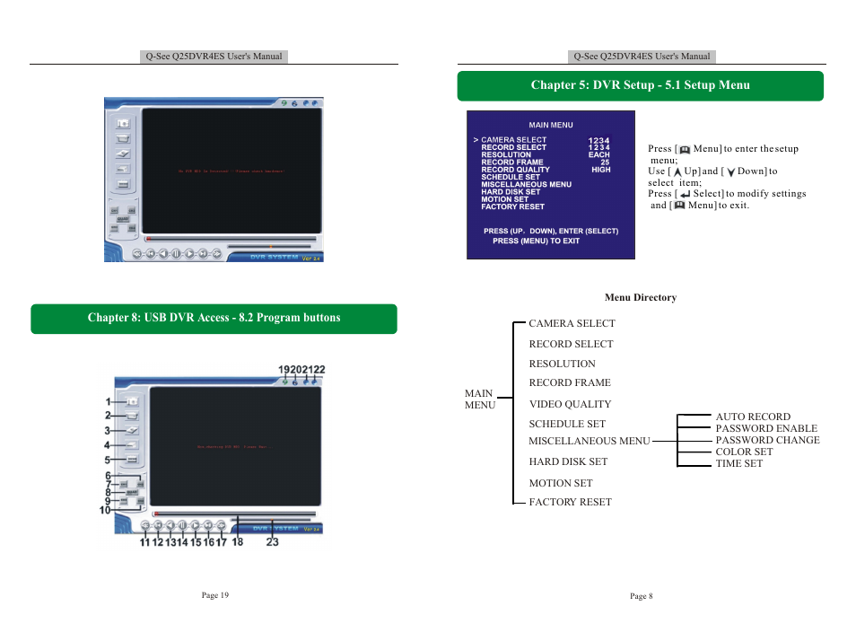 Т³гж 9 | Q-See DVR User Manual | Page 9 / 14