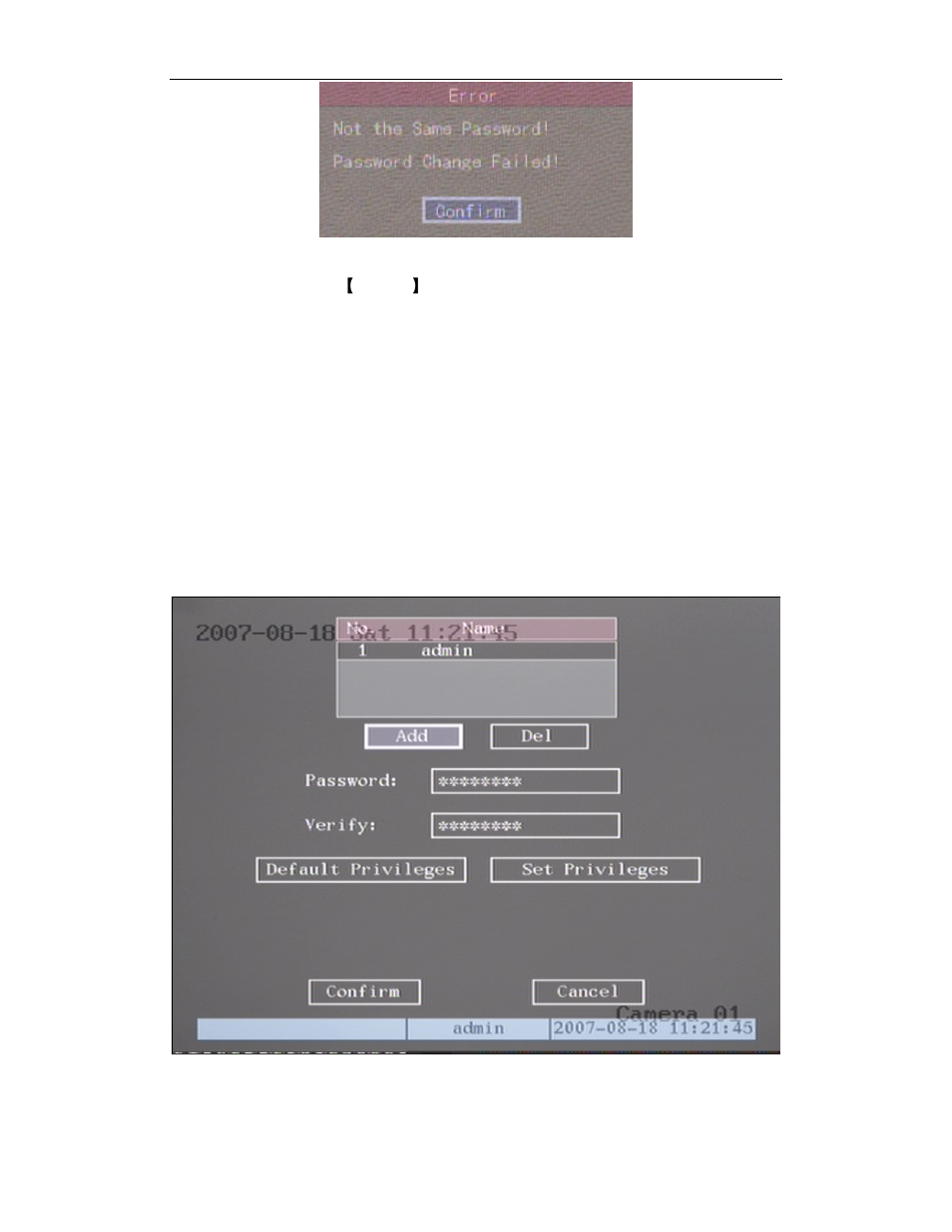 2 add and delete user | Q-See QSD42908C8 User Manual | Page 35 / 101