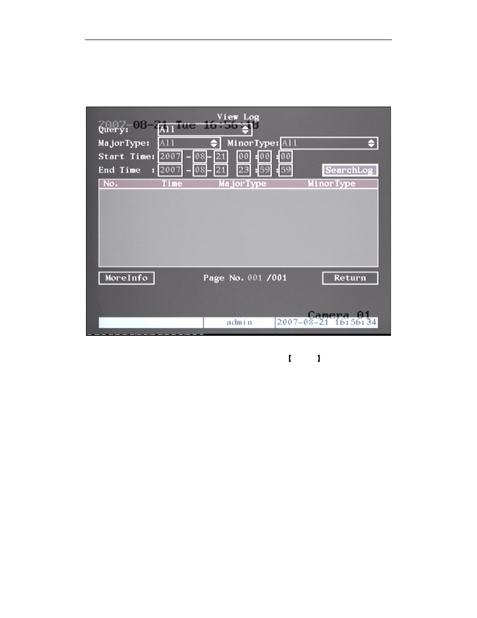 7 view log | Q-See QSD42908C8 User Manual | Page 79 / 101