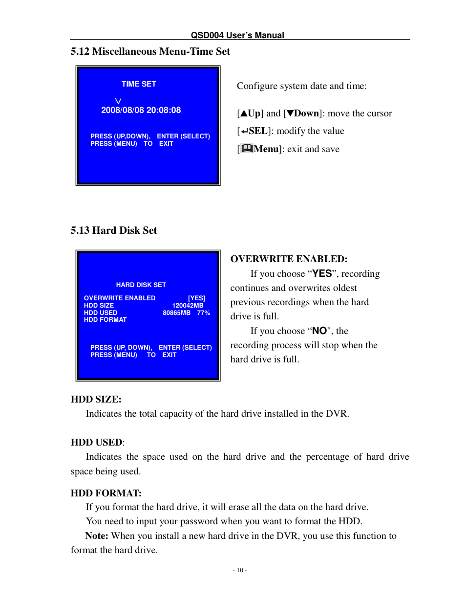 Q-See QSD004 User Manual | Page 13 / 22