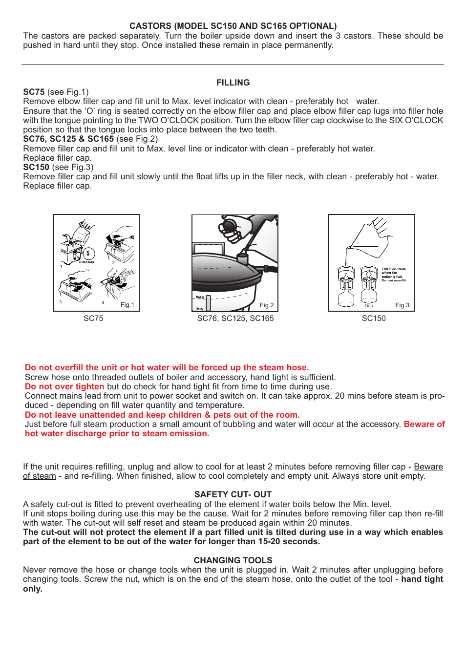 Earlex SC150 User Manual | Page 4 / 8