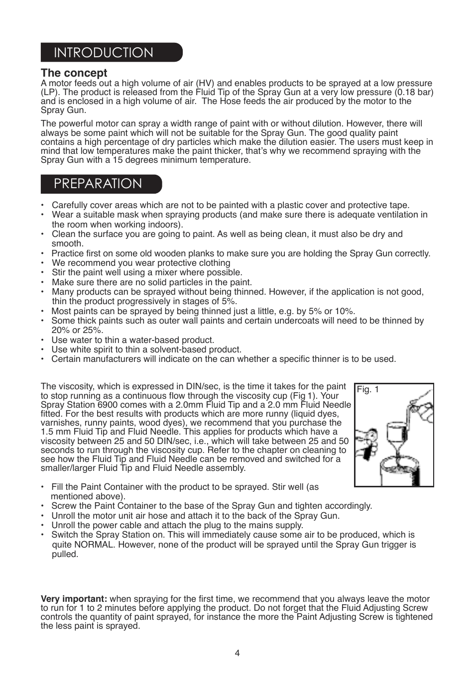 Earlex SPRAYSTATION 6900 User Manual | Page 4 / 8