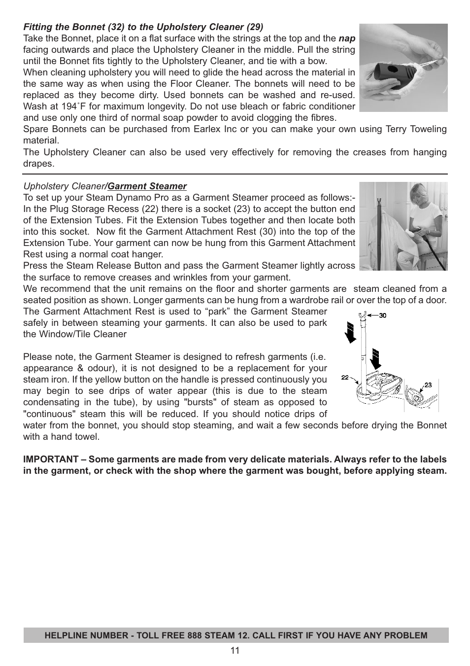 Earlex IS2000 User Manual | Page 11 / 16
