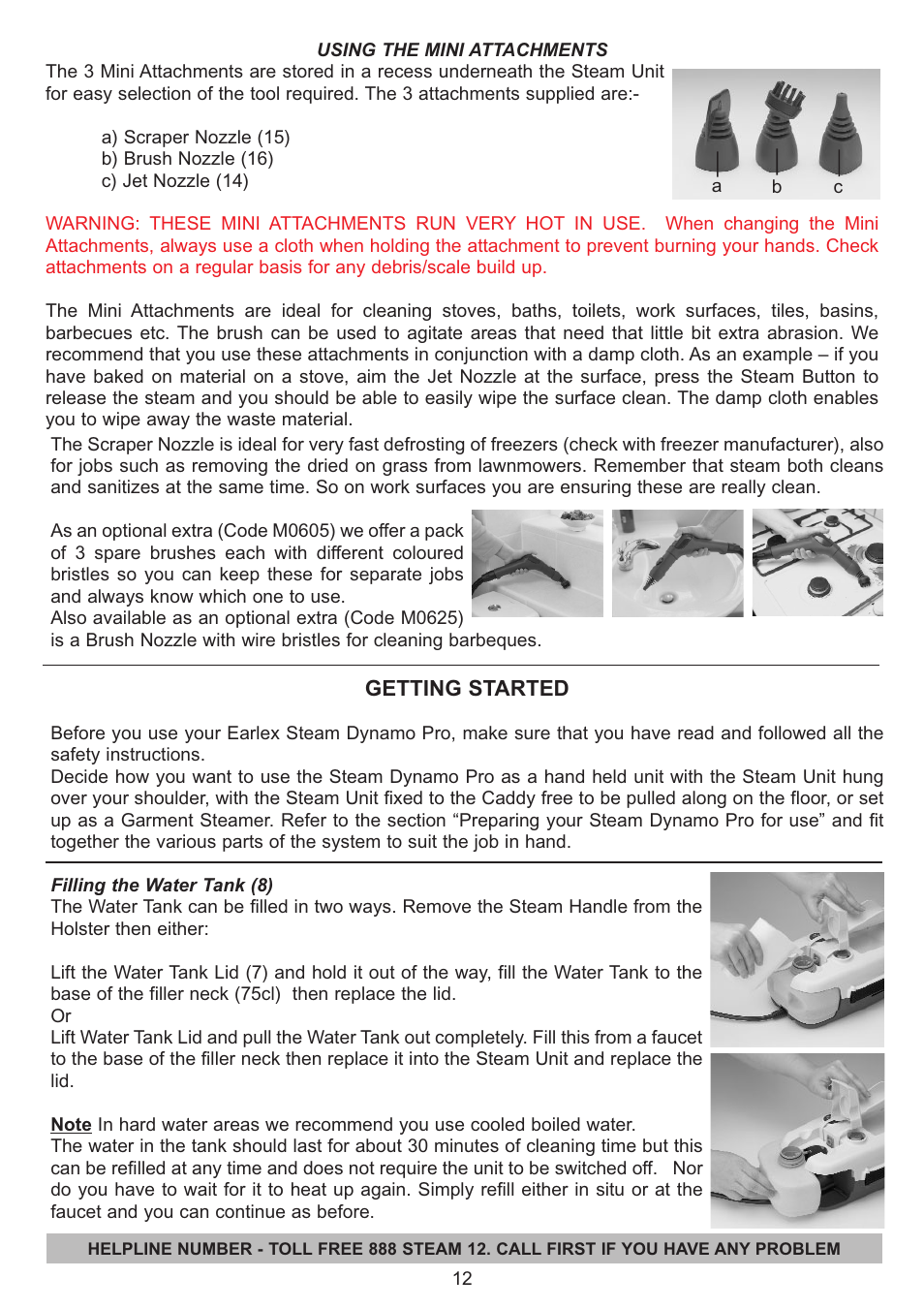 Earlex IS2000 User Manual | Page 12 / 16