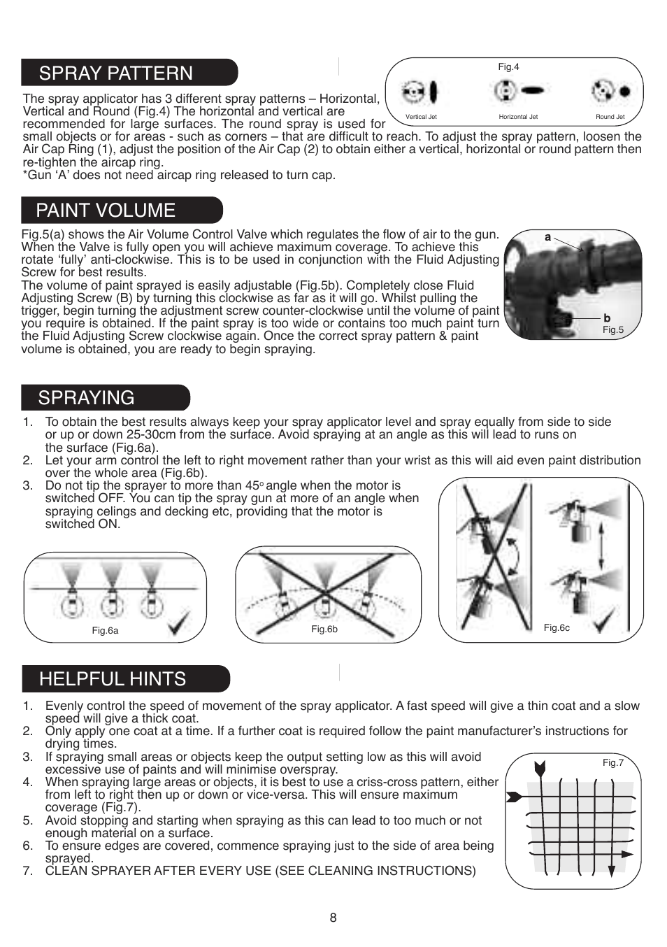 Earlex HV7000 User Manual | Page 8 / 12