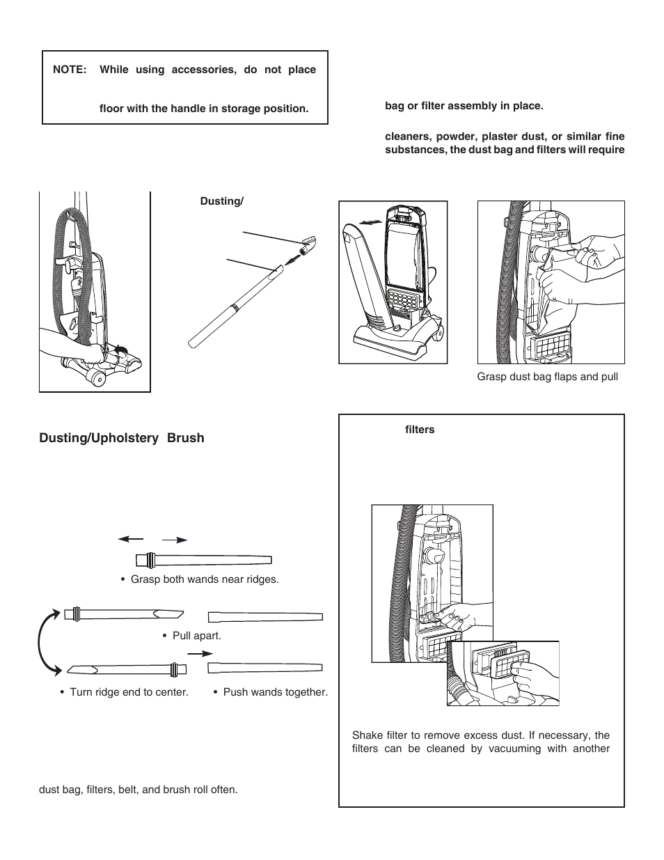 How to use, Routine maintenance | Eureka 2900 Series User Manual | Page 5 / 11
