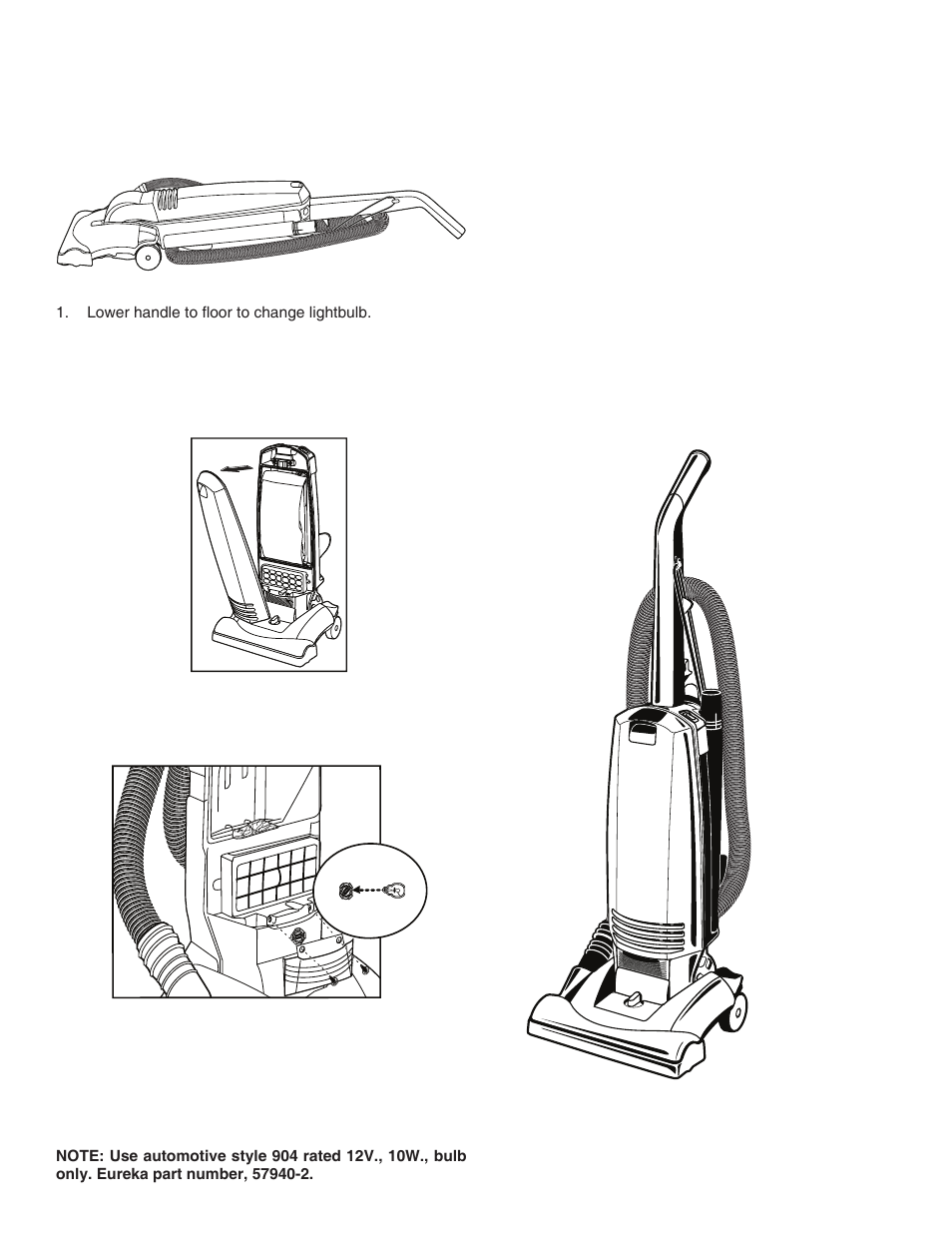 Periodic maintenance | Eureka 2900 Series User Manual | Page 7 / 11