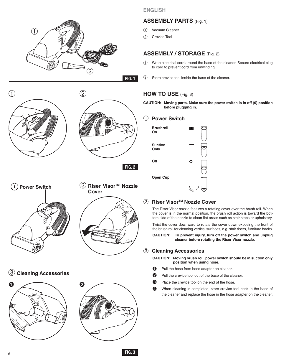 Eureka 60 Série User Manual | Page 6 / 12