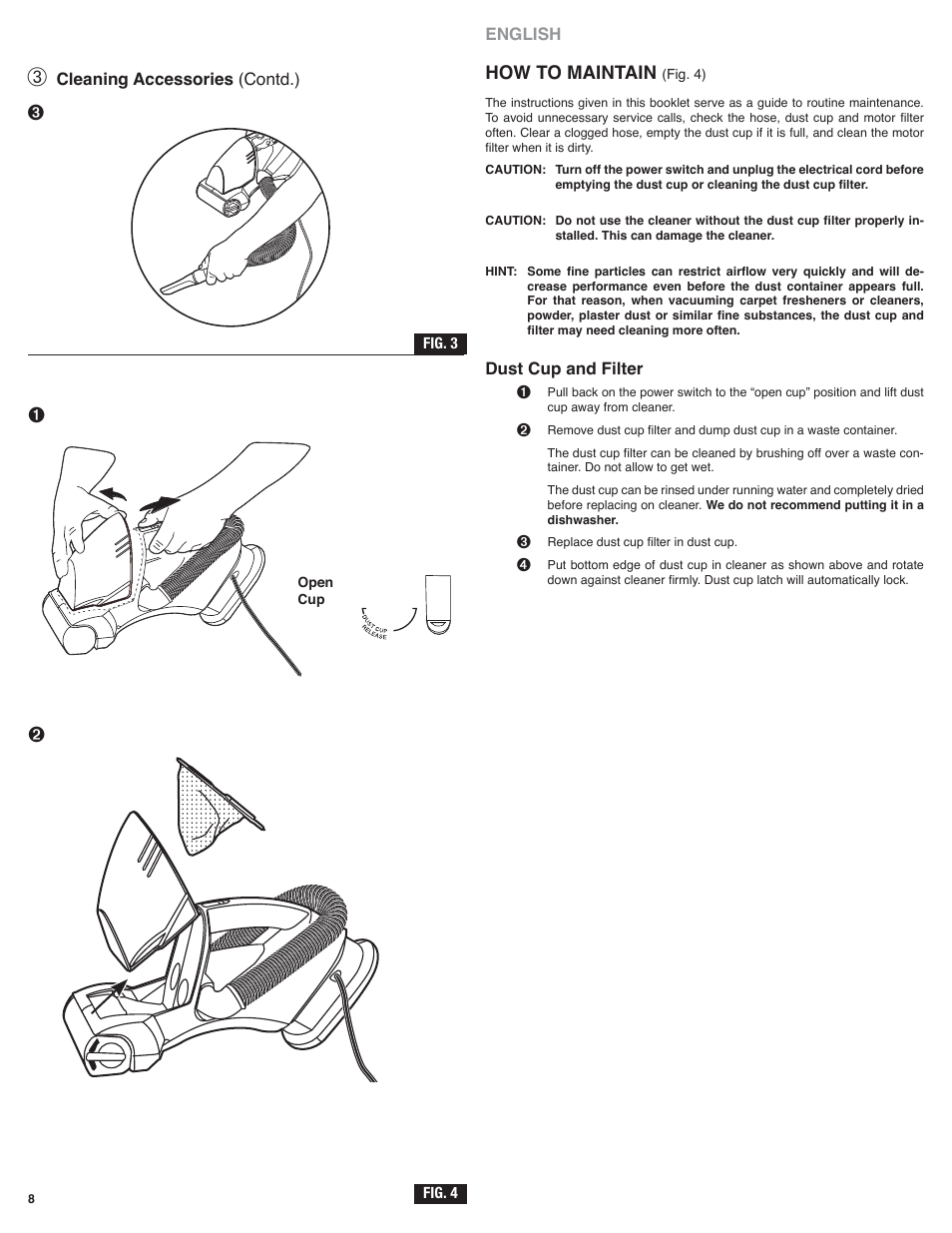 How to maintain, Check all mexico numbers | Eureka 60 Série User Manual | Page 8 / 12