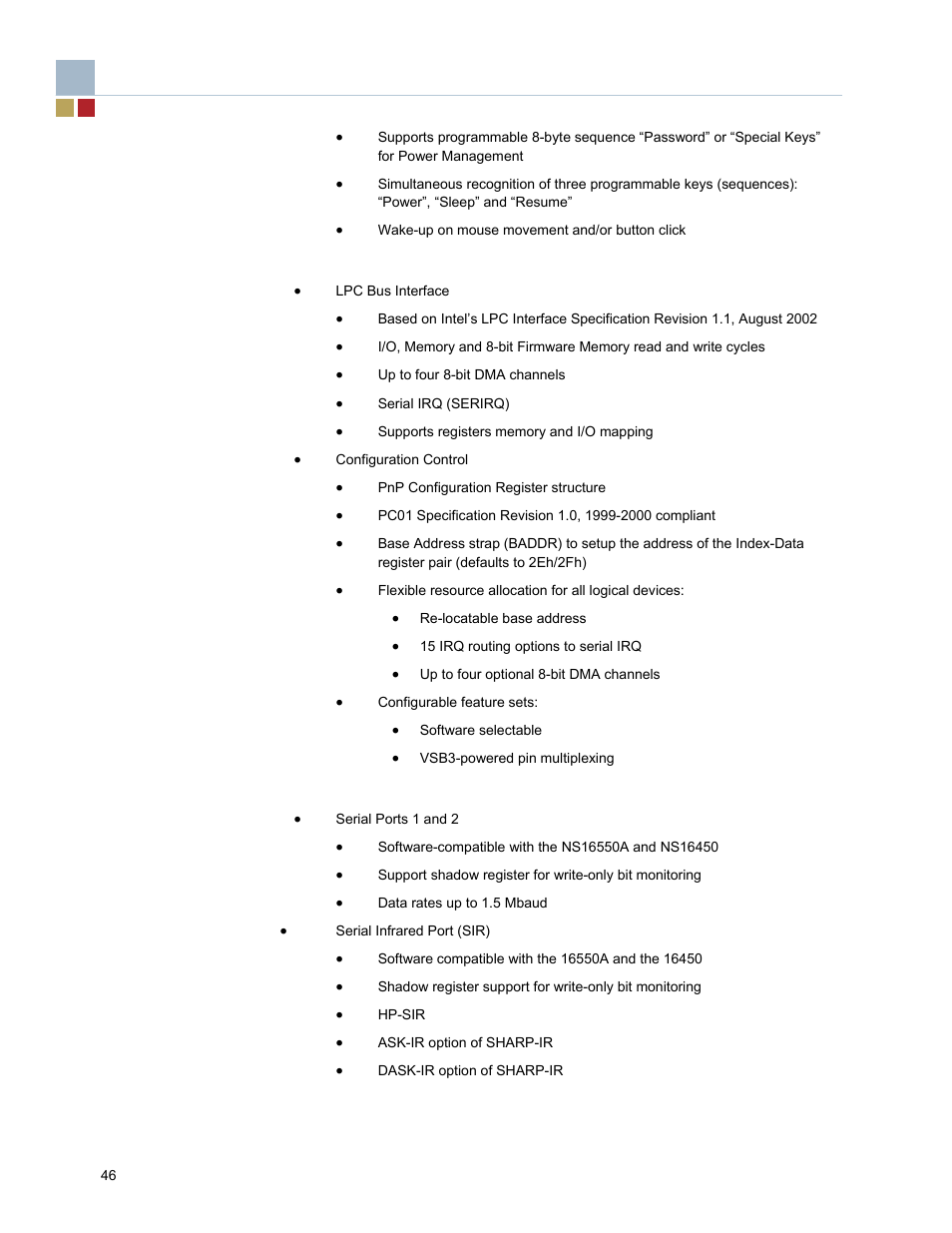 5 bus interface, 6 legacy modules | Endura RADISYS KP915GV User Manual | Page 46 / 125