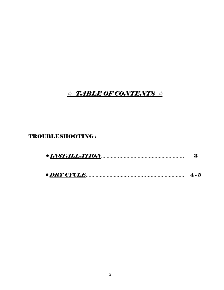 Equator ED 510 User Manual | Page 2 / 6