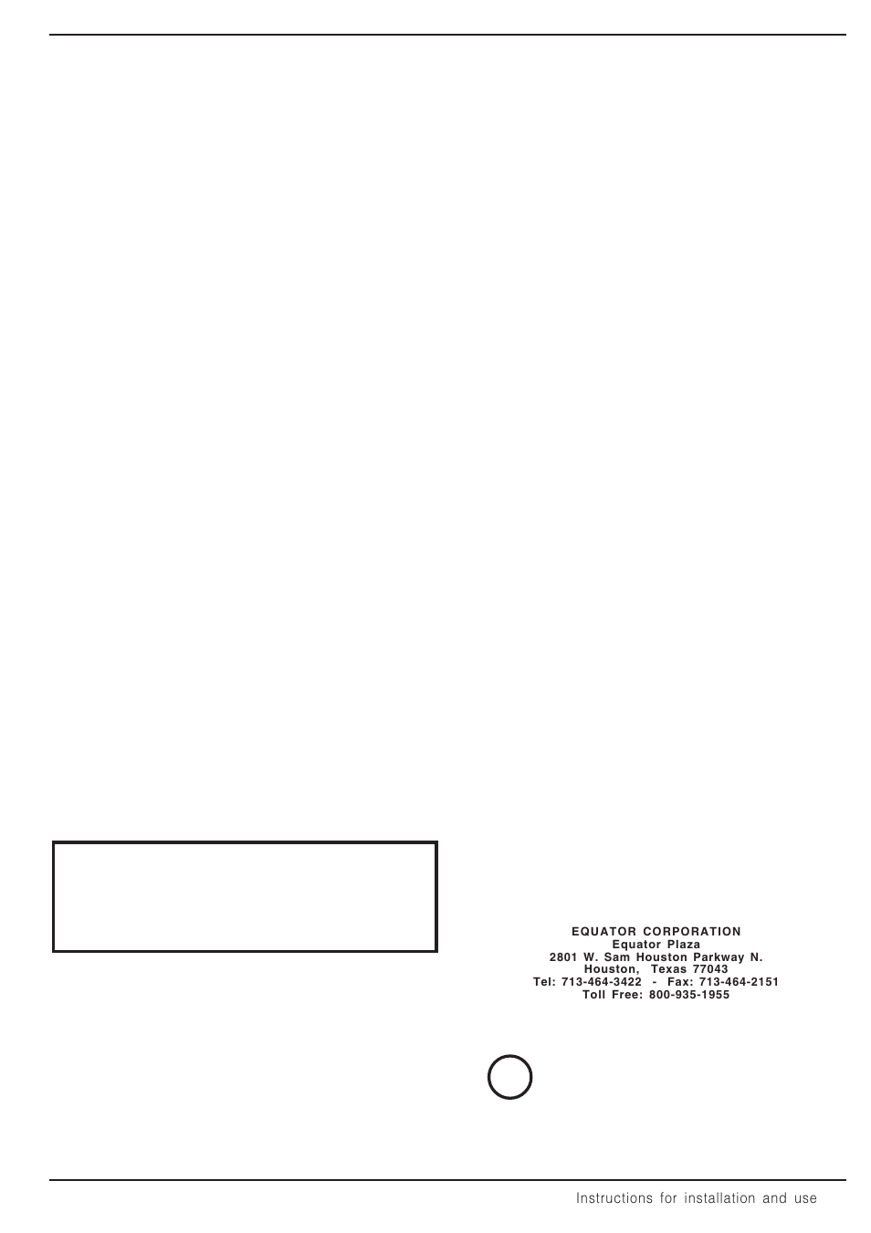 Ccc cc | Equator EZ 1612 V User Manual | Page 3 / 20