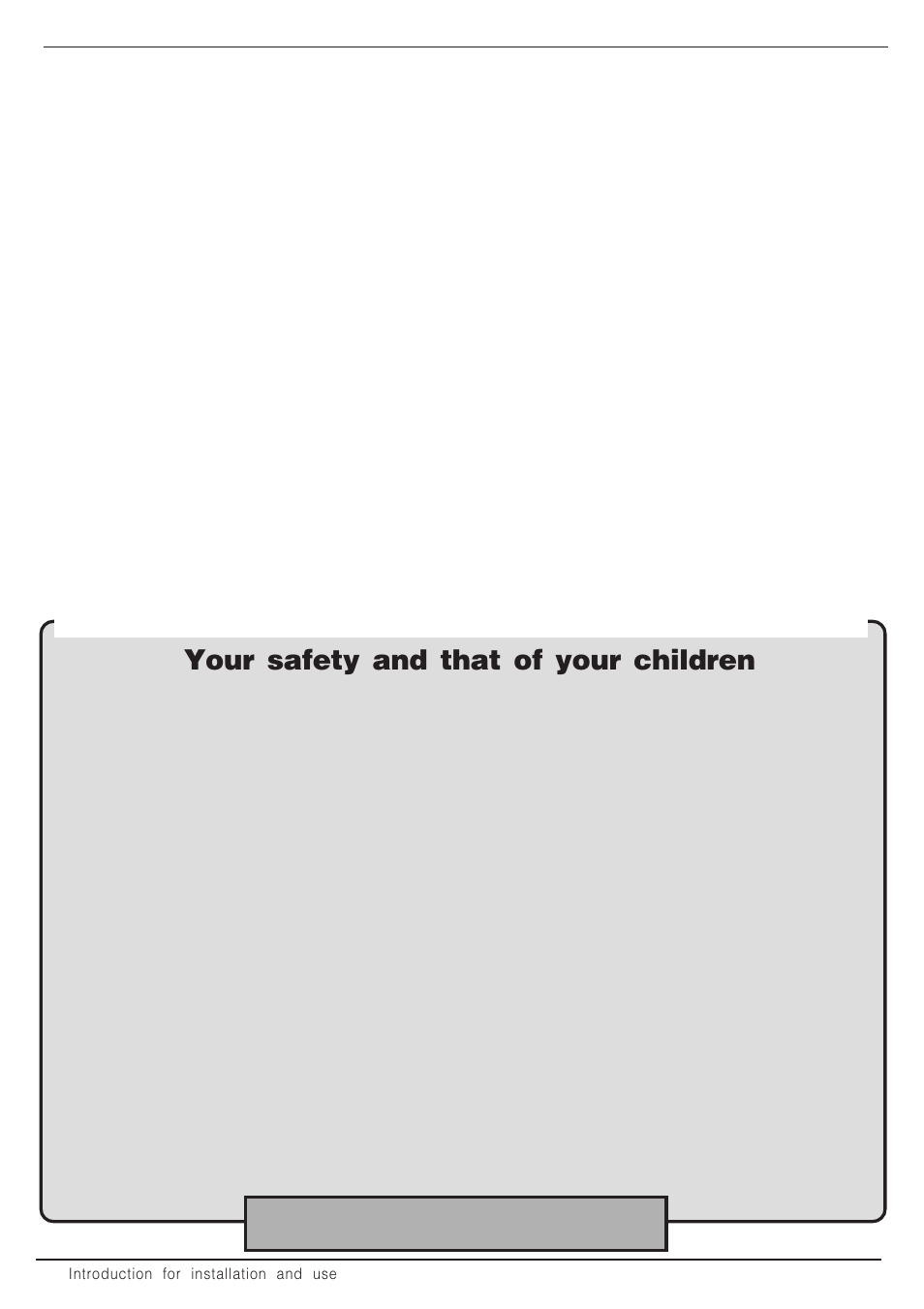 Introduction, Impor, Save these instructions | Your safety and that of your children | Equator EZ 2512 CEE User Manual | Page 4 / 20