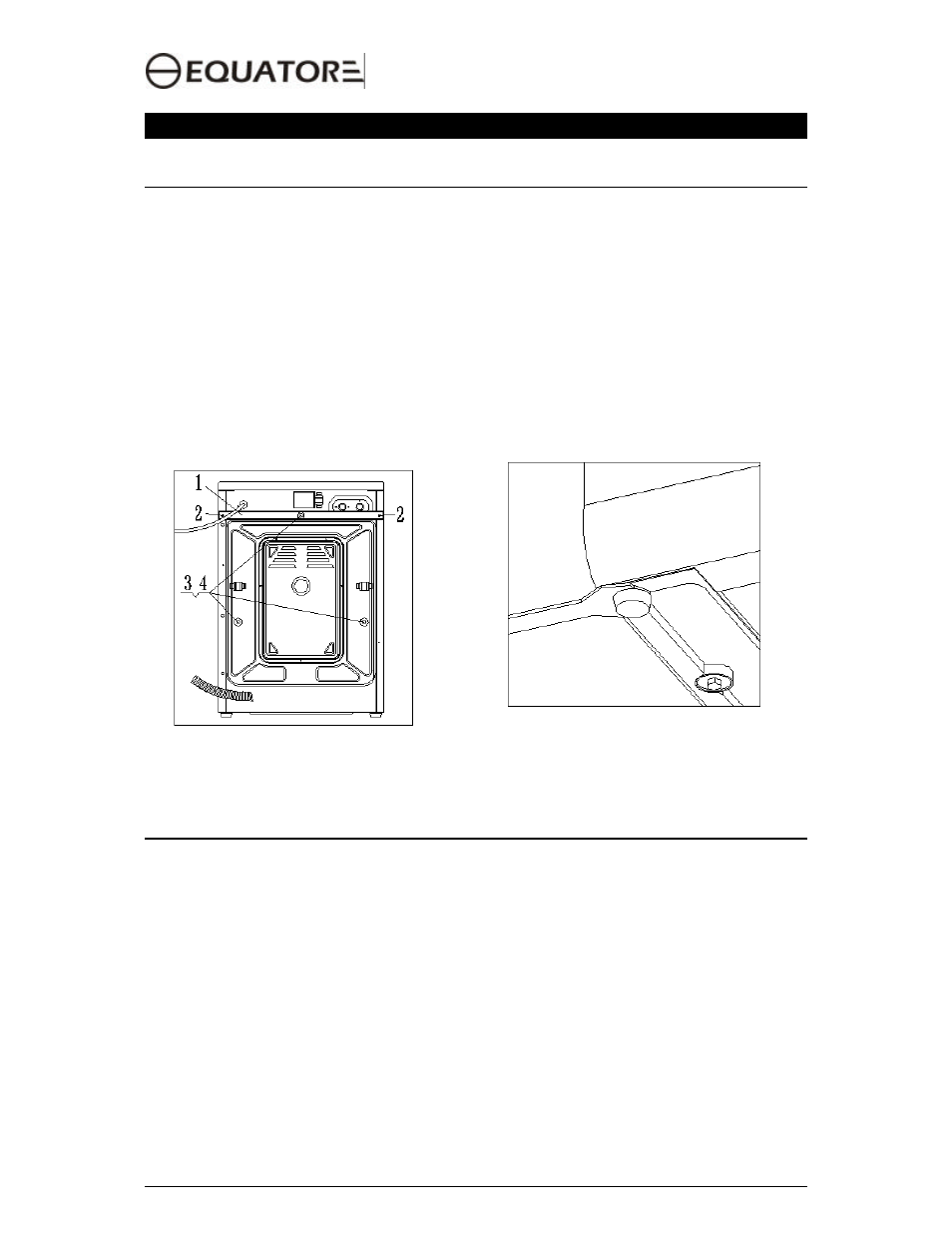 Installation | Equator EZ 1720 V User Manual | Page 10 / 23