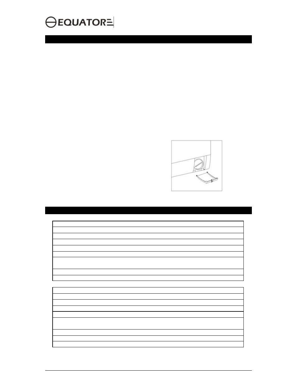 Maintenance, Technical data | Equator EZ 1720 V User Manual | Page 21 / 23