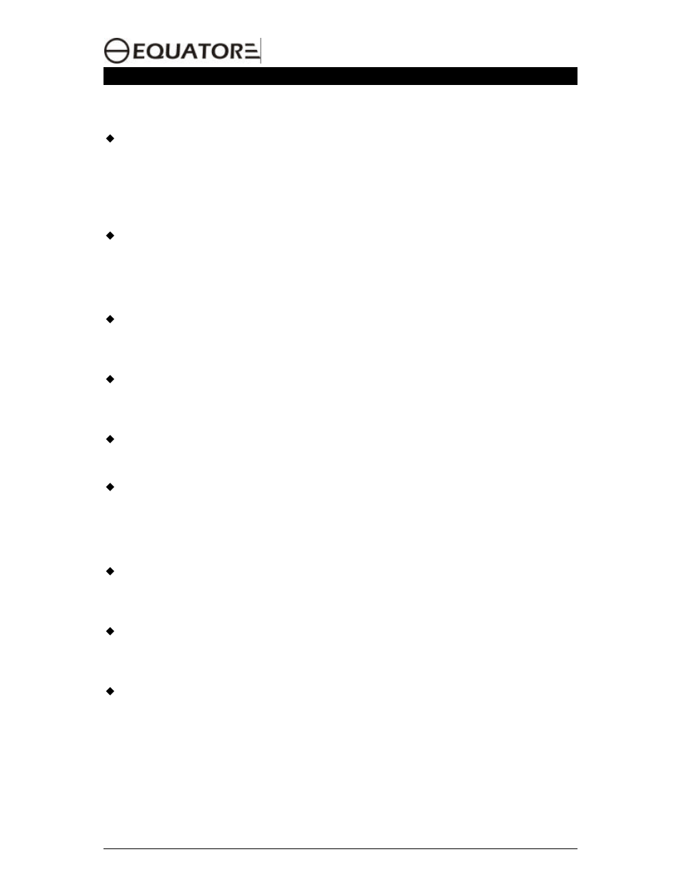 Troubleshooting | Equator EZ 1720 V User Manual | Page 22 / 23